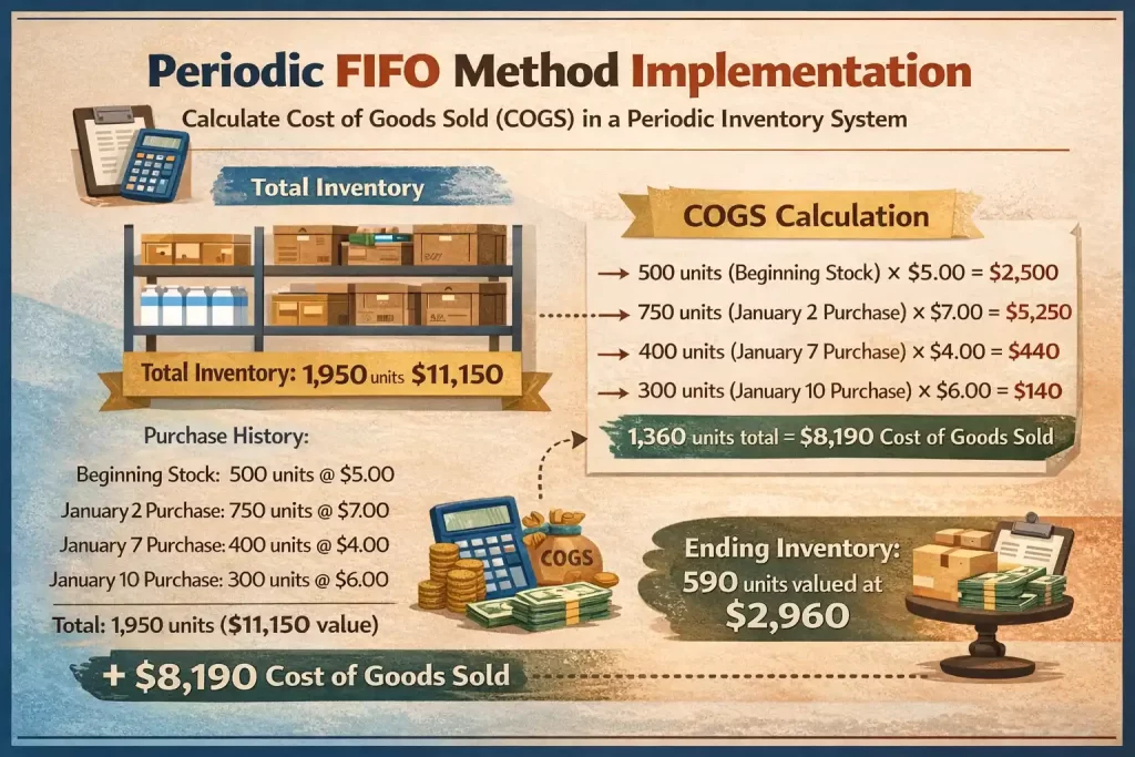 Periodic FIFO calculation