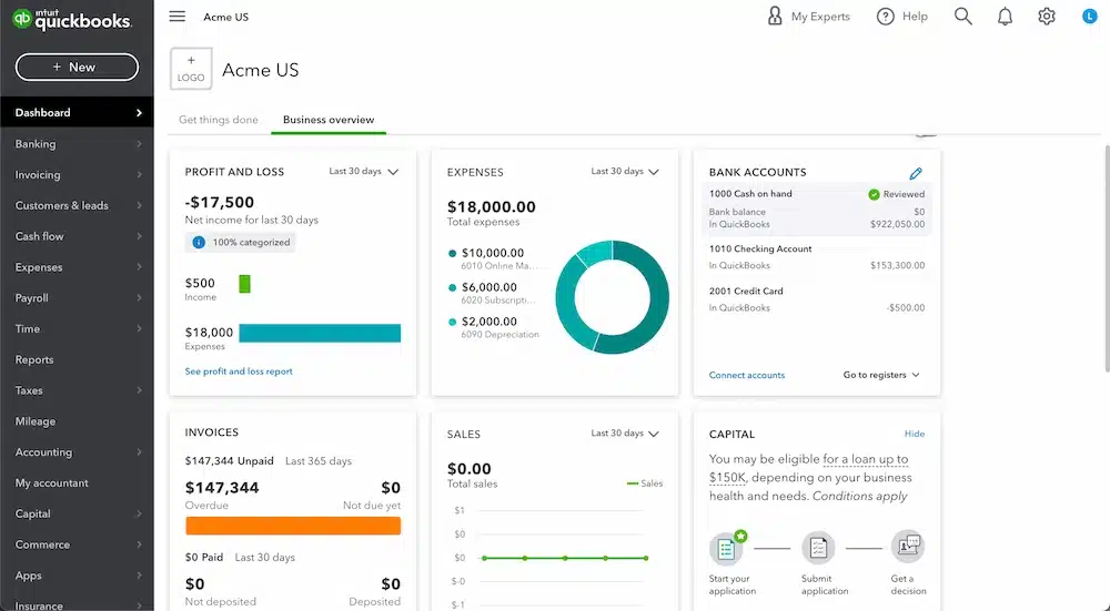 QuickBooks Construction Accounting Software