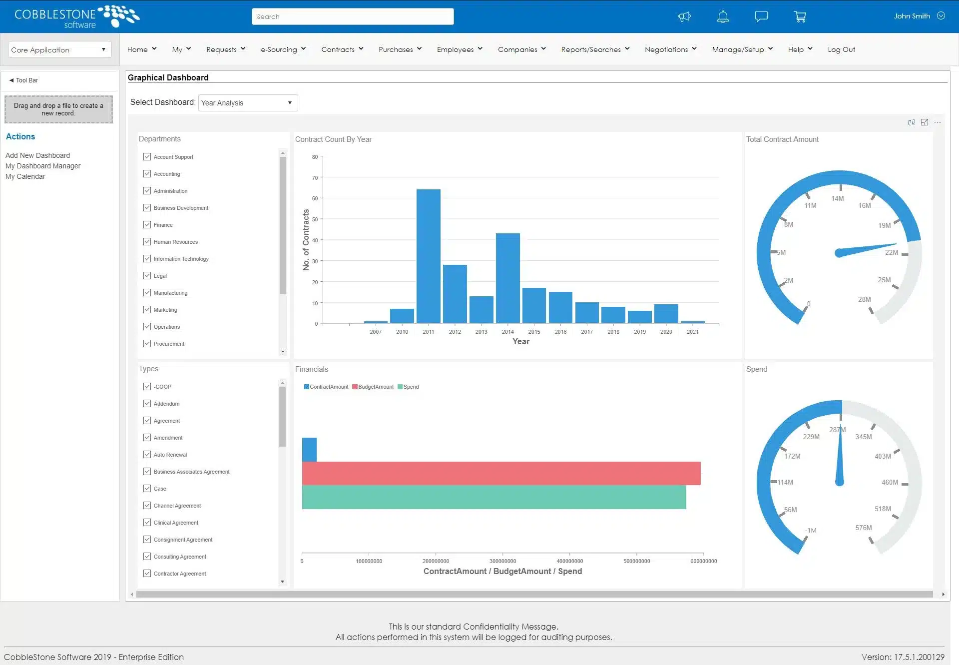 CobbleStone procurement management software