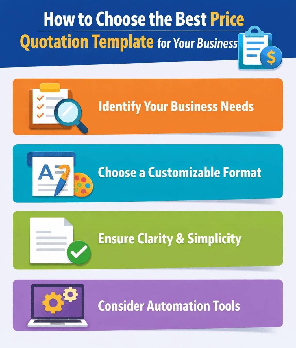 How to Choose the Best Price Quotation Template for Your Business