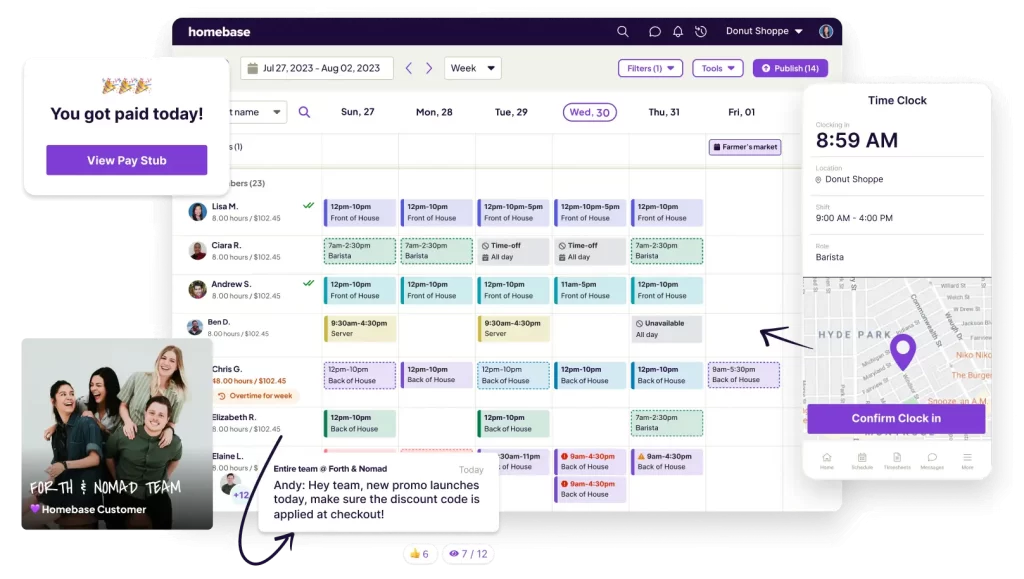 homebase business software solutions