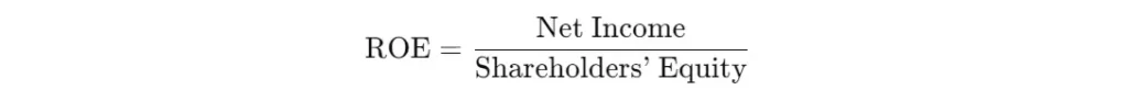 roe return on equity