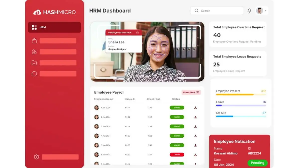HashMicro Payroll System