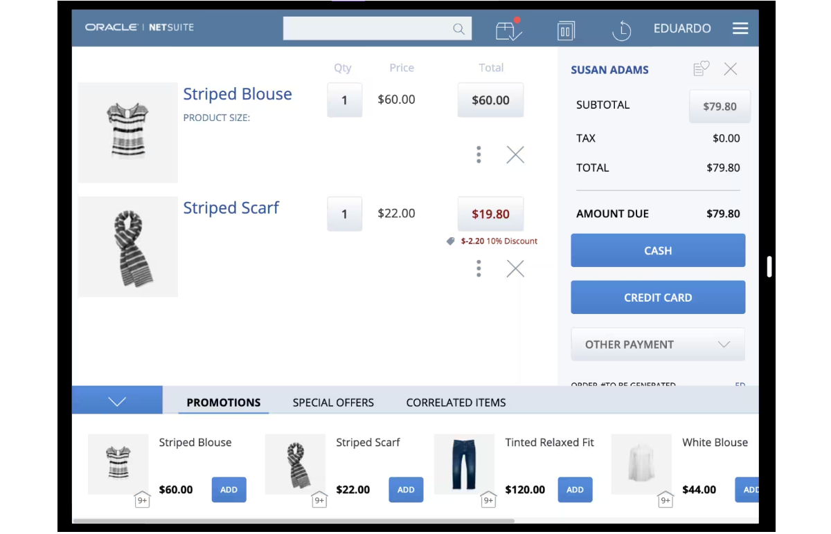 NetSuite POS