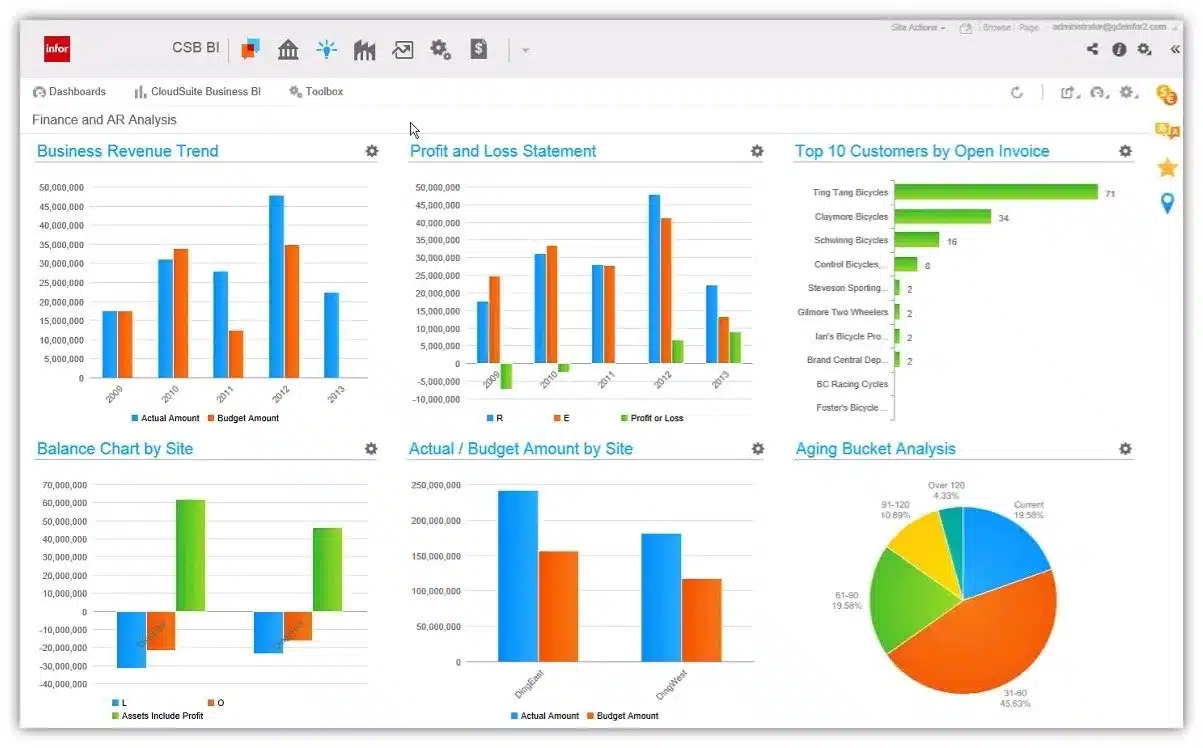 Infor ERP System for Rubber Industry