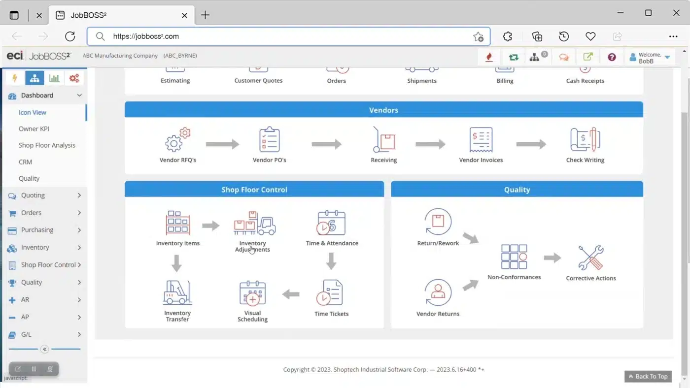 JobBoss ERP for the Lumber Industry Software