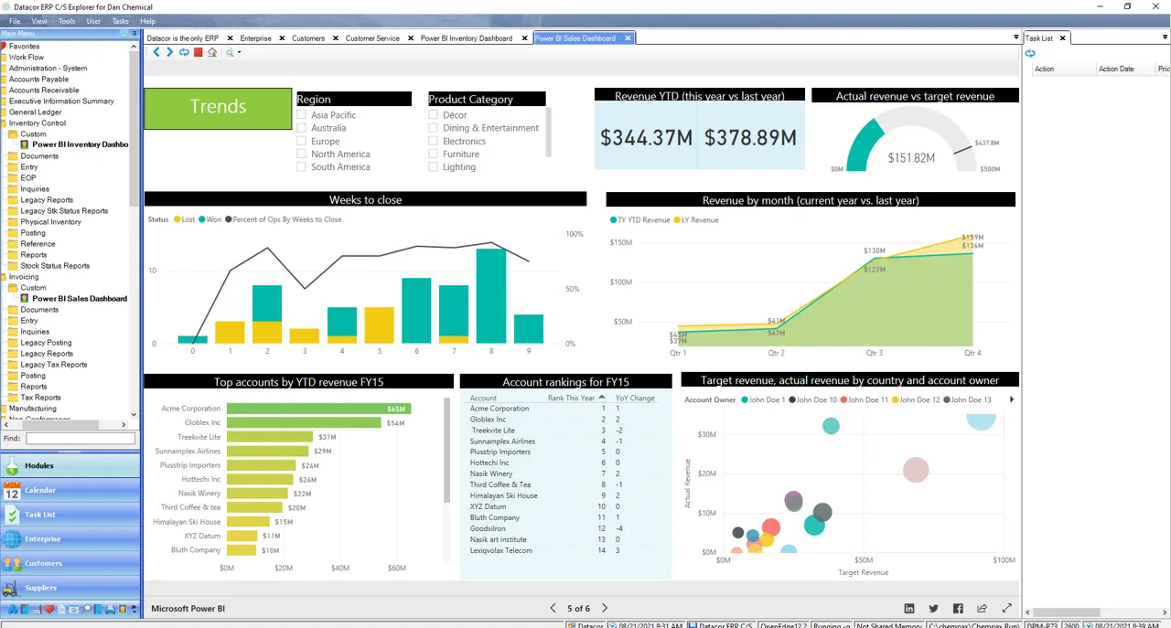 datacor ERP System for Rubber Industry