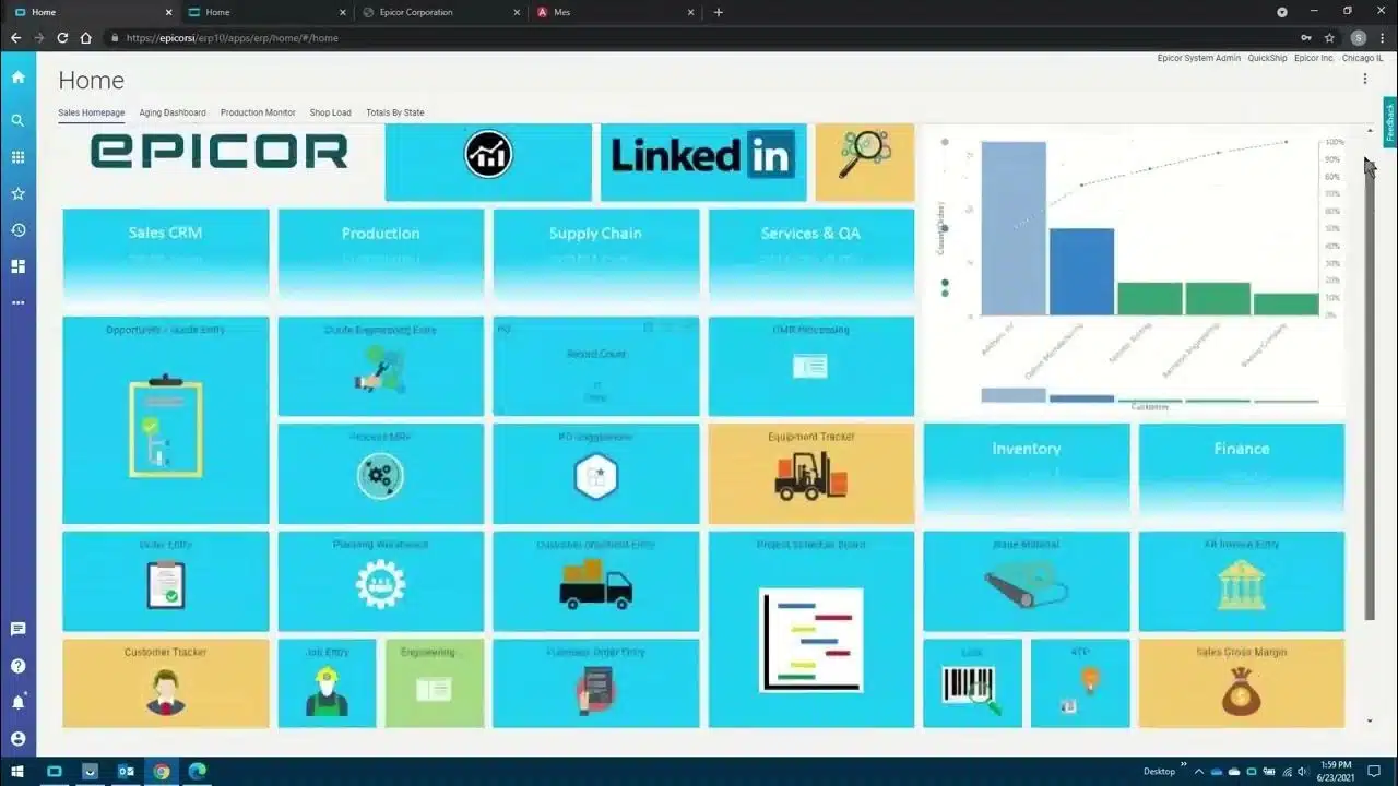 epicor erp rubber 