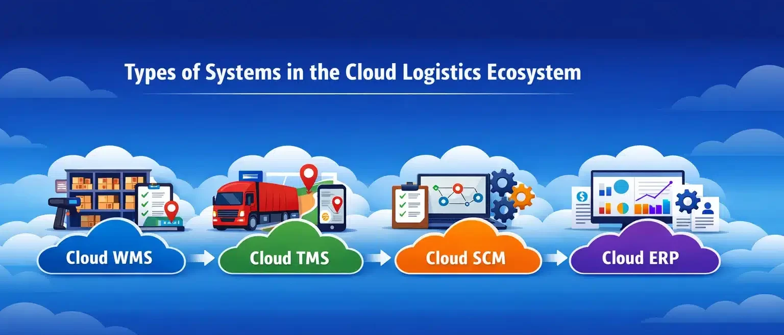 Types of Systems in the Cloud Logistics Ecosystem