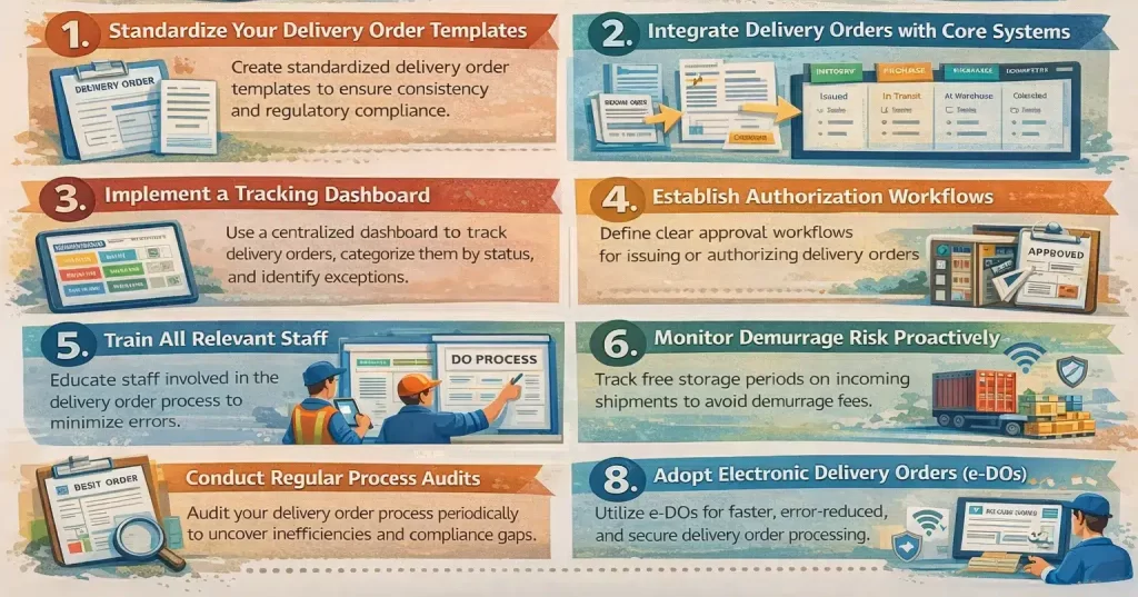 best practice for delivery order management