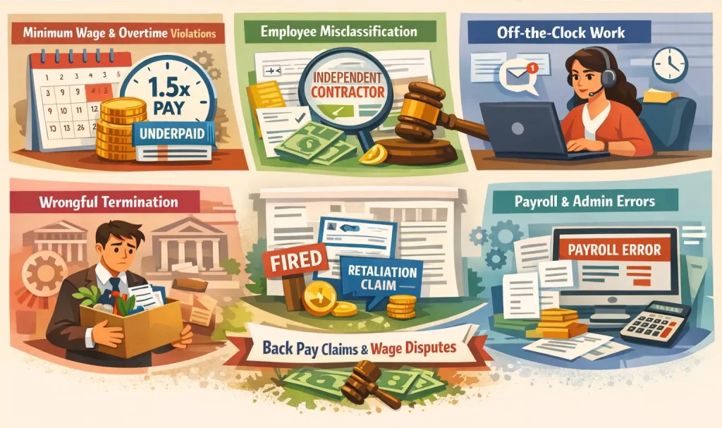 common cause back pay