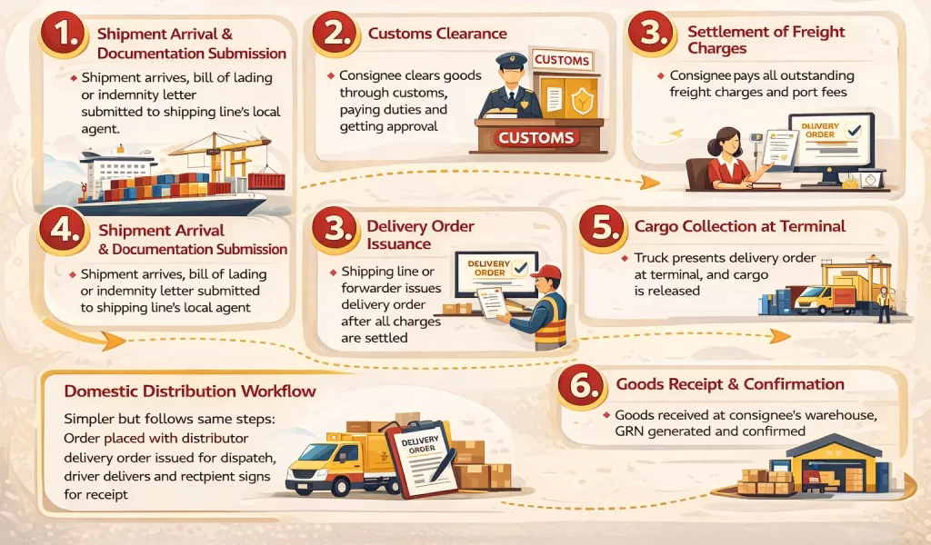how delivery order works