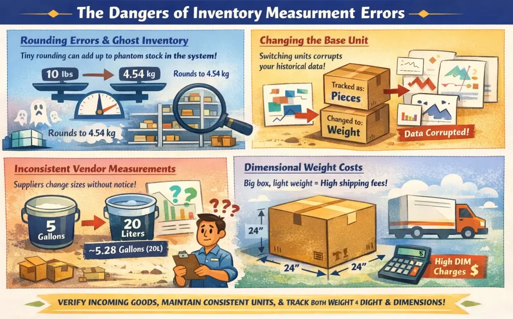 UoM configuration pitfalls