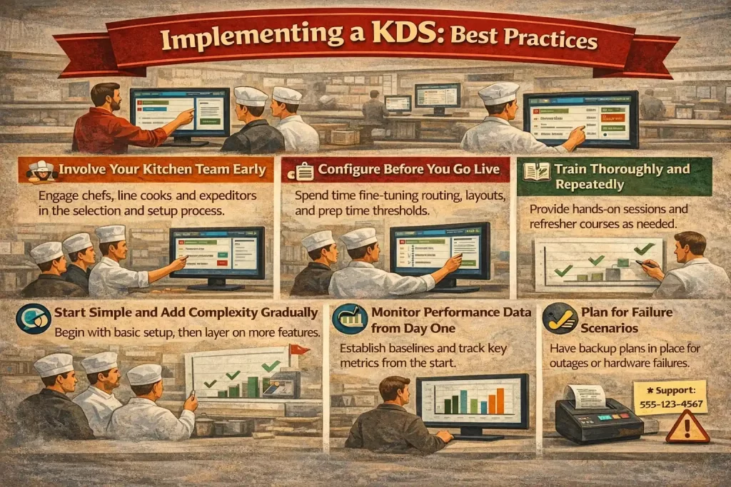 KDS implementation best practice