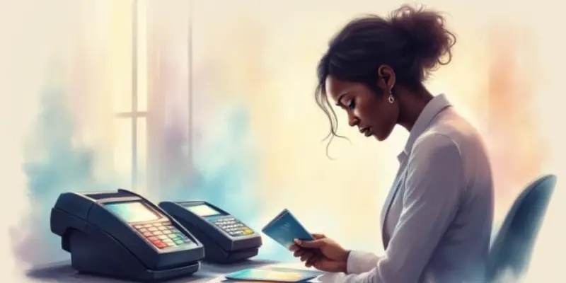 Credit card terminals type