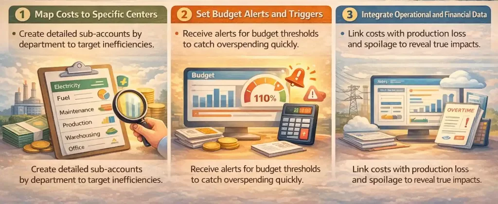 track energy related cost