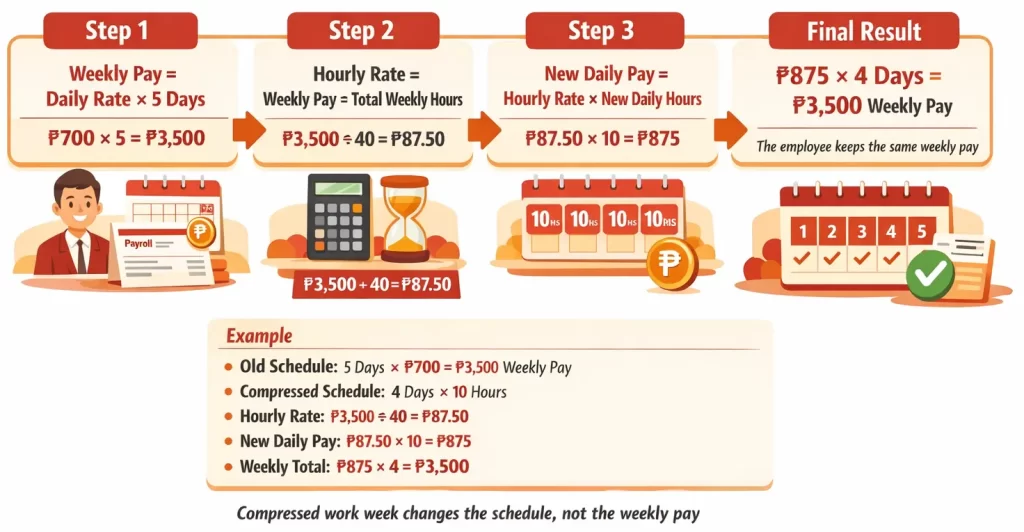 Computing a CWW payroll