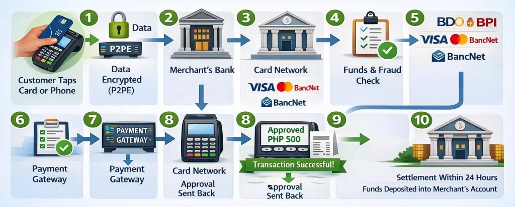 How terminal transaction work